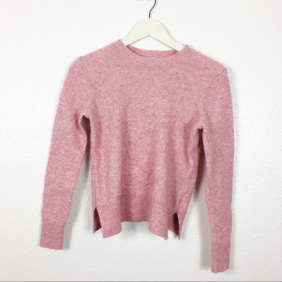 GAP Pastel Pink Lambswool Blend Pullover Sweater - Picture 1 of 7